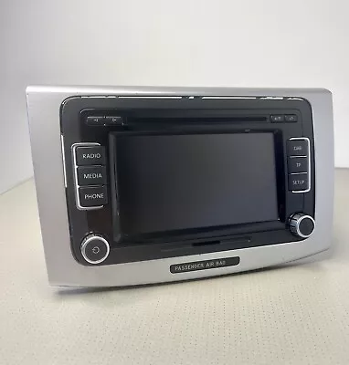 Volkswagen Rcd510 Touch Screen Radio Cd Player Unit (3c8035195a) • $161.73