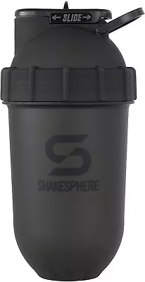 ShakeSphere Tumbler Protein Shaker Bottle 24oz Mix & Drink Shakes - Black • $19.99