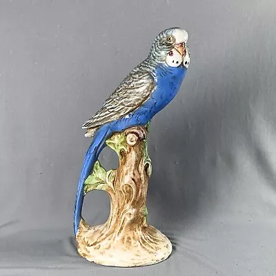 Vtg Zaccagnini Italy Figurine Bird Parakeet 1496/688 • $74.99