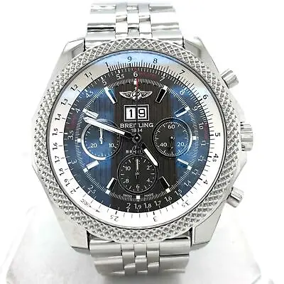 Breitling Bentley 6.75 Speed Chronograph Automatic 49mm Steel Mens A4436412/BC77 • $9195.15