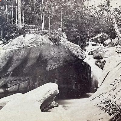 Antique 1860s Mirror Pool Basin North Conway NH Stereoview Photo Card V1783 • $24.99