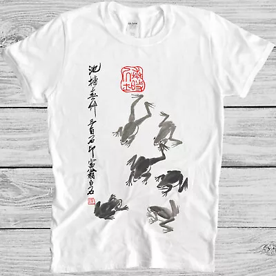 Matsumoto Hoji Frog Flying Frogs Japanese Art Painting Painter Tee T Shirt M1085 • £6.35