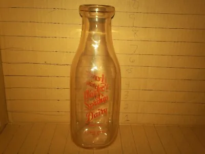 Vintage Harbor Springs Dairy Michigan Milk Bottle • $22