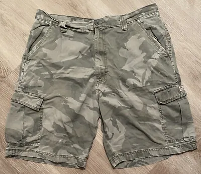 Men’s Camouflage Cargo Shorts. Size 36 • $19.99