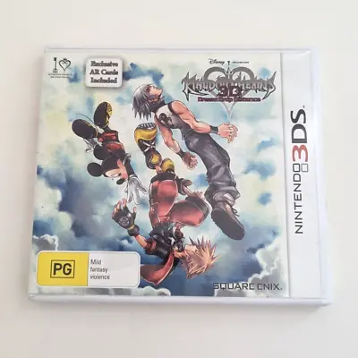 VG! Genuine Nintendo 3DS Game Kingdom Hearts 3D Dream Drop Distance AUS Complete • $49.99