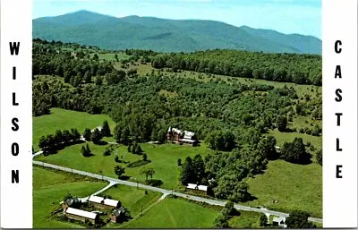 Aerial View Of Wilson Castle Proctor Vermont Vintage Postcard • $4.75