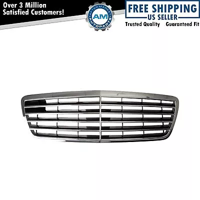 Front Upper Grille Fits 2000-2003 Mercedes-Benz E320 2000-2002 E430 • $48.30