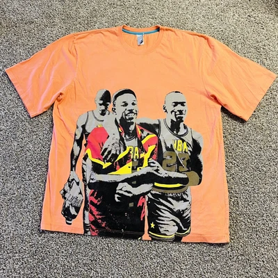$120 • Buy Lemar And Dauley TShirt Jordan Daugherty Doc Rivers Basketball Y2K Mens 2XL XXL