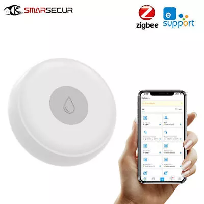 Ewelink Zigbee Smart Home Water Leak Sensor Wireless Flood Detector Alarm • $29.09