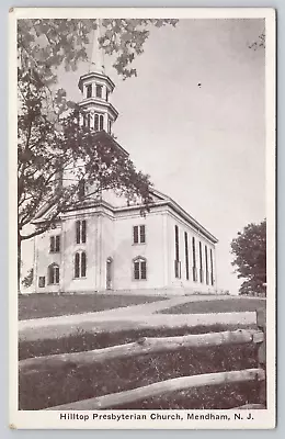 Postcard Hilltop Presbyterian Church. Mendham New Jersey • $5.09