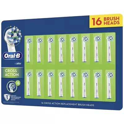 Oral-B Cross Action Refills 16 Pack • $94