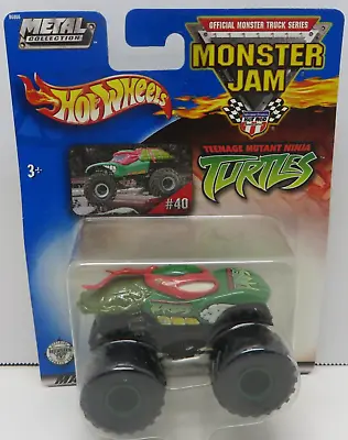 Hot Wheels Monster Jam  Teenage Mutant Ninja Turtles #40 1:64 Scale 2002 New • $25.49