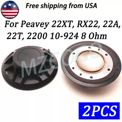 2PCS For Peavey 22XT 22XT+ 22A RX22 Tweeter Diaphragm For SP2 SP4 SP-4X Speaker • $30