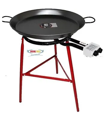 Authentic Paella Cooking Set With Paella Pan Burner And Legs - 60cm • £135