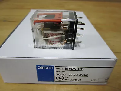 Omron Relay 8 Pin Coil 220V MY2N-GS-220V • $8