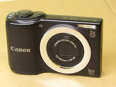 Canon  Powershot A810 Black   16.0Mp Digital Camera #1102 • $69
