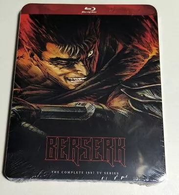 Berserk The Complete 1997 TV Series Blu Ray Discotek Anime 2024 - NEW And SEALED • $73.99