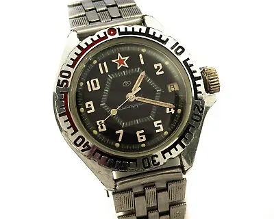 Vostok Mechanical Mens Russian Wristwatches Wostok Amfibia  Comandirskie Watch • $70