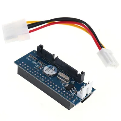 3.5 HDD IDE/PATA To SATA Converter Card Adapter For IDE 40-pin HardDrive Disk Wi • £3.18