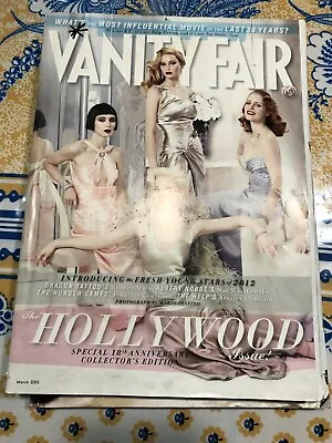 Vanity Fair Magazine March 2013 Hollywood Issue Emma Stone Bradley Cooper  • $6.99