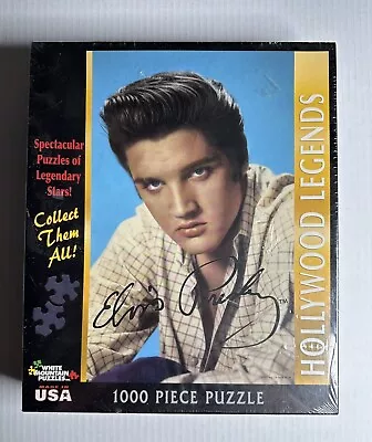 White Mountain Hollywood Legends  Elvis Presley  1000 Piece Puzzle New • $23.99