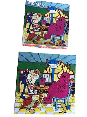 Vintage Mr Men Jigsaw Puzzle 30 Pieces 1982 Complete • £15