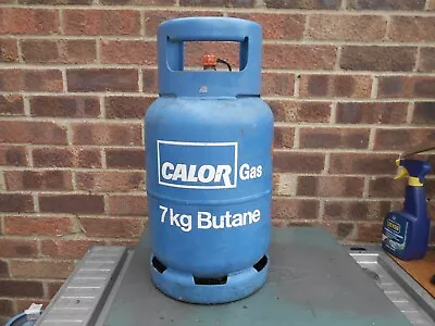 7kg Blue Calor Gas Butane Bottle - Empty And Ready For Exchange • £20