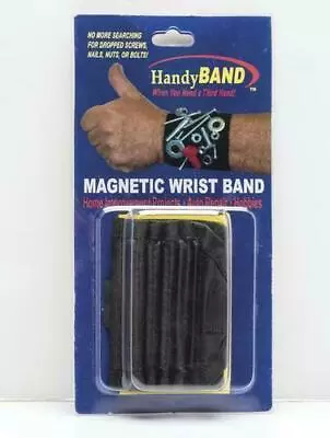 Handy Band Magnetic Wristband Tools & Parts Holder Wrist Arm Band Magnet • $6.95