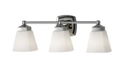 Murray Feiss VS19903-PN Delaney 3 Light Bathroom Vanity Light • $152.25