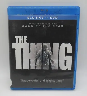 The Thing 2-disc Blu-ray + Dvd Movie Mary Elizabeth Winstead Joel Edgerton Ws • $10.99