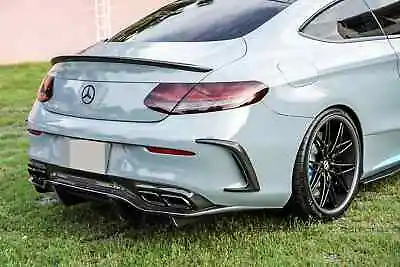 Mercedes Benz C205 C63 C63S AMG GTX Carbon Fiber Rear Diffuser • $799.99