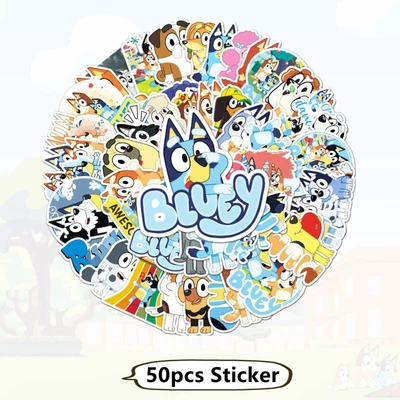 £4.49 • Buy Bingo Bluey 50 X Fun Vinyl Stickers For Birthdays And Other Party Fun