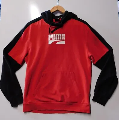 $25 • Buy Puma Red Small Men's Hoodie Sweatshirt
