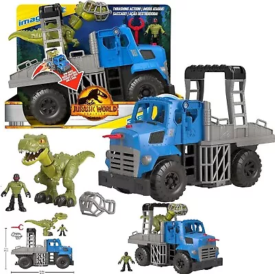 Imaginext Imaginext Jurassic World Dominion Break Out Dino Hauler T-Rex Dinosaur • $109.80