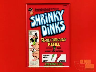 Shrinky Dinks Refill Vintage Box Art 2x3  Fridge/locker Magnet • $3.75