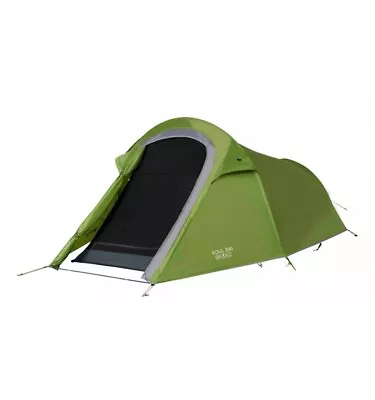 2 Man Lightweight Starter Tunnel Adventure Tent - Vango Soul 200 Tent • £52.99