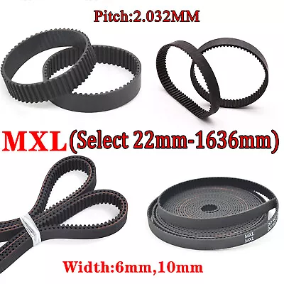 Timing Belt  MXL-Drive Belt  Synchronous Belt Belts Closed Timing Belt Width 6mm • $2.53
