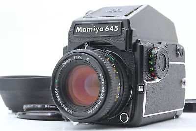 [Exc+5] Mamiya M645 1000S Sekor C 80mm F/2.8 Camera CDS Finder Lens From JAPAN • $399.99