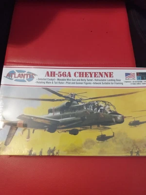 $13.50 • Buy Atlantis AH-56A Lockheed Cheyenne Plastic Model Sealed New In Box (Kit# A506)