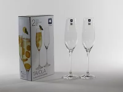 Leonardo Tavola Flute Champagne Glass 230cc (set Of 2) • $12.50