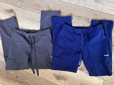 Grey’s Anatomy S Set Of Two Scrubs Pants Gray Blue • $18