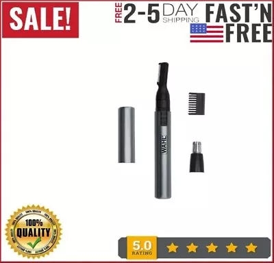 Wahl Nose Ear Trimmer Neck Hair Eyebrow Groomer Clippers Micro Personal -Shaver • $12.99