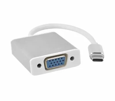 SIIG USB-C To VGA Video Cable Adapter Full HD Adapter For Macbook (CB-TC0112-S1) • $47.49