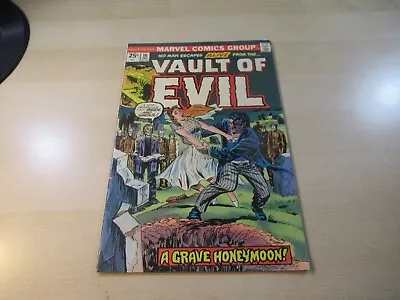 Vault Of Evil #16 Marvel Retells 1950's Golden Age Horror Bride Ghoul And Cover • $13