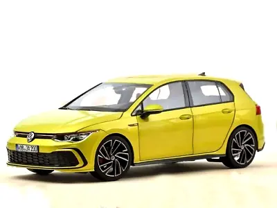 VW Golf 8 GTI 2021 Yellow-Metallic Limited 1:18 Norev • $230.49