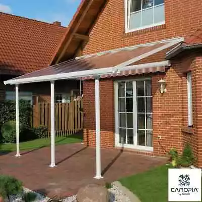 Palram Canopia Feria 3 Veranda Patio Cover In White 3 X 4.25m • £1189.99