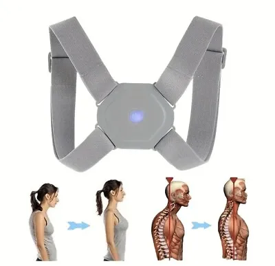 Smart Posture Trainer  Posture Corrector Upper Back Support  Clavicle Support • £15