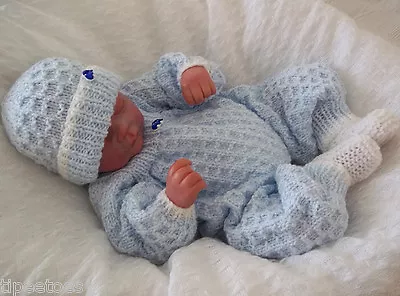 Baby Knitting Patterns Dk 13 Boys Or Reborn Dolls By Precious Newborn Knits • £3.99