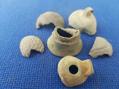 Lot Of Broken Roman To Medieval Bells Uncleaned Condition Found In England L146L • $28.60