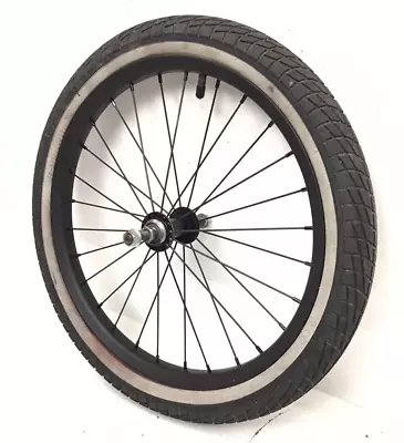 18  Bicycle Front Black Wheel With 2.125  Tire Kid's BMX Bike #B18F • $26.97